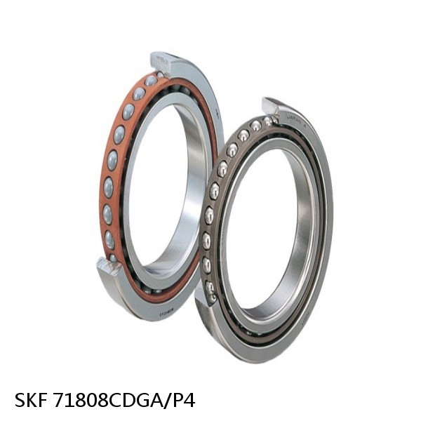 71808CDGA/P4 SKF Super Precision,Super Precision Bearings,Super Precision Angular Contact,71800 Series,15 Degree Contact Angle