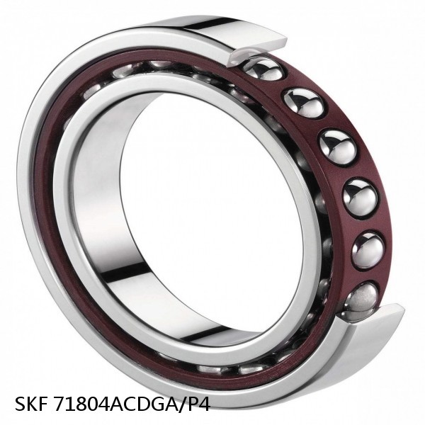 71804ACDGA/P4 SKF Super Precision,Super Precision Bearings,Super Precision Angular Contact,71800 Series,25 Degree Contact Angle