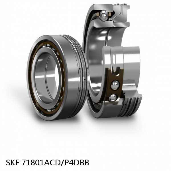 71801ACD/P4DBB SKF Super Precision,Super Precision Bearings,Super Precision Angular Contact,71800 Series,25 Degree Contact Angle