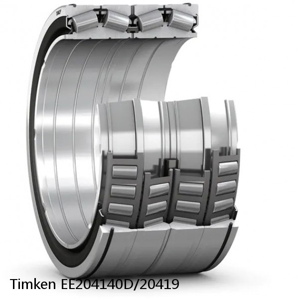 EE204140D/20419 Timken Tapered Roller Bearing Assembly