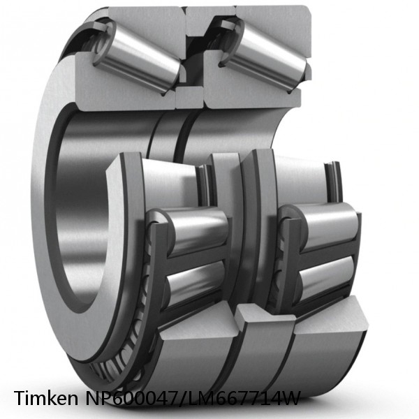 NP600047/LM667714W Timken Tapered Roller Bearing Assembly