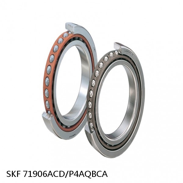 71906ACD/P4AQBCA SKF Super Precision,Super Precision Bearings,Super Precision Angular Contact,71900 Series,25 Degree Contact Angle