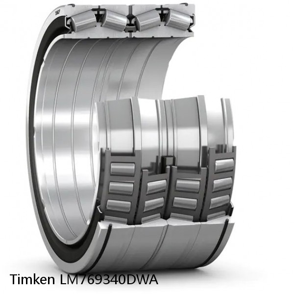 LM769340DWA Timken Tapered Roller Bearing Assembly